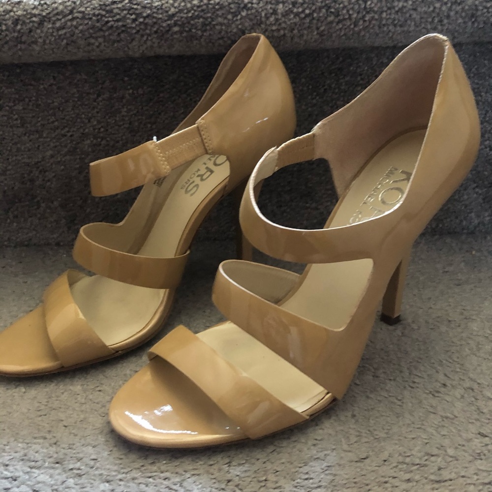 Kors michael kors Reno nude patent sandal 9.5
